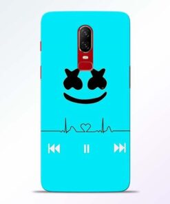 Marshmello Song OnePlus 6 Mobile Cover