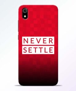 Never Settle Redmi 7A Mobile Cover