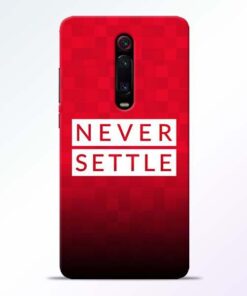 Never Settle Redmi K20 Pro Mobile Cover
