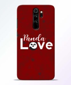 Panda Lover Redmi Note 8 Pro Mobile Cover