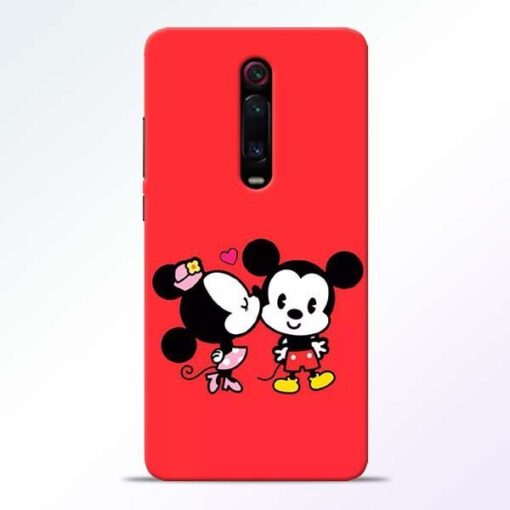Red Cute Mouse Redmi K20 Pro Mobile Cover