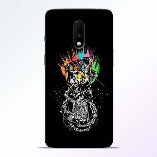 Thanos Hand OnePlus 7 Mobile Cover