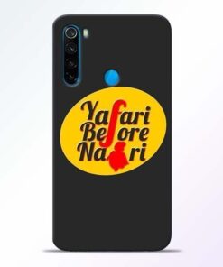 Yafari Before Xiaomi Redmi Note 8 Mobile Cover