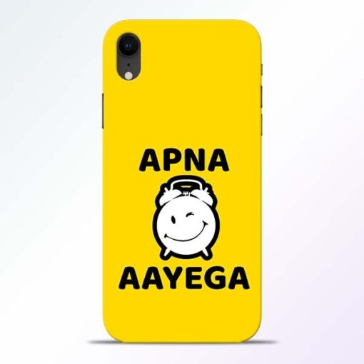 Apna Time Ayega iPhone XR Mobile Cover