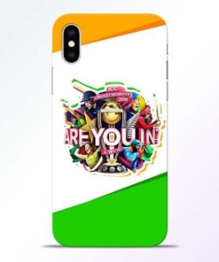 Are you In iPhone XS Mobile Cover