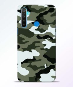 Army Camo RealMe 5 Mobile Cover - CoversGap