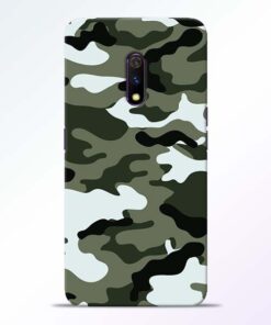 Army Camo RealMe X Mobile Cover - CoversGap