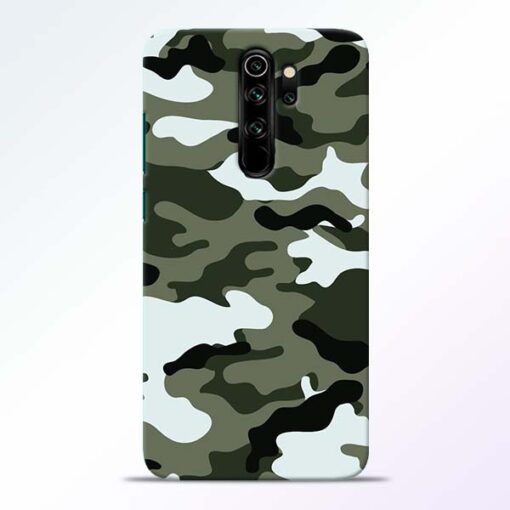 Army Camo Redmi Note 8 Pro Mobile Cover