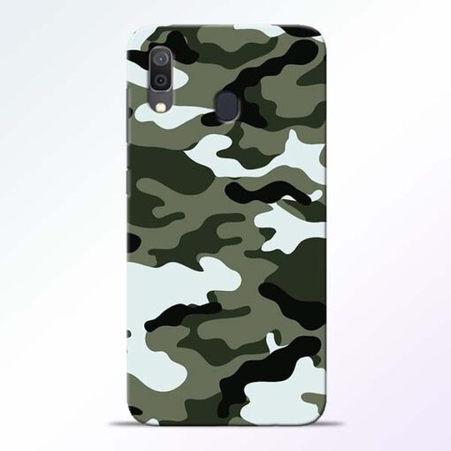 Army Camo Samsung A30 Mobile Cover - CoversGap