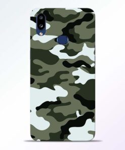 Army Camo Samsung Galaxy A10s Mobile Cover
