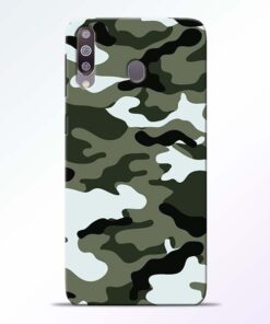 Army Camo Samsung M30 Mobile Cover - CoversGap