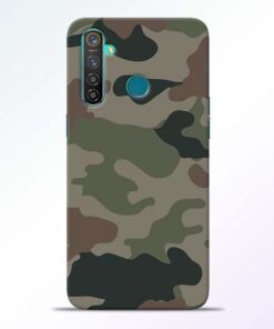 Army Camouflage RealMe 5 Pro Mobile Cover - CoversGap