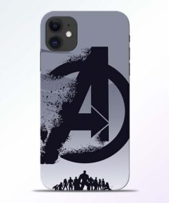 Avengers Team iPhone 11 Mobile Cover