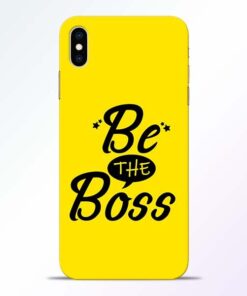 Be The Boss iPhone XS Max Mobile Cover