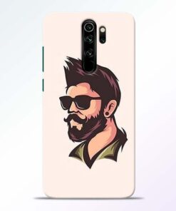 Beard Man Redmi Note 8 Pro Mobile Cover - CoversGap
