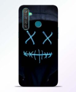 Black Marshmello RealMe 5 Pro Mobile Cover - CoversGap
