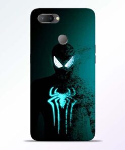 Black Spiderman RealMe U1 Mobile Cover - CoversGap