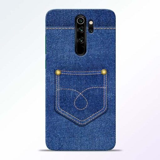 Blue Pocket Redmi Note 8 Pro Mobile Cover - CoversGap