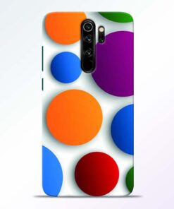 Bubble Pattern Redmi Note 8 Pro Mobile Cover - CoversGap
