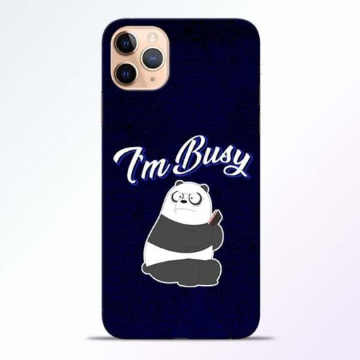 Busy Panda iPhone 11 Pro Mobile Cover