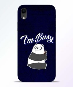 Busy Panda iPhone XR Mobile Cover