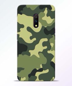 Camouflage RealMe X Mobile Cover - CoversGap