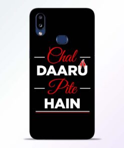 Chal Daru Pite H Samsung Galaxy A10s Mobile Cover