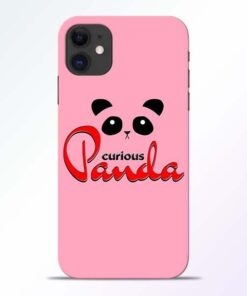Curious Panda iPhone 11 Mobile Cover