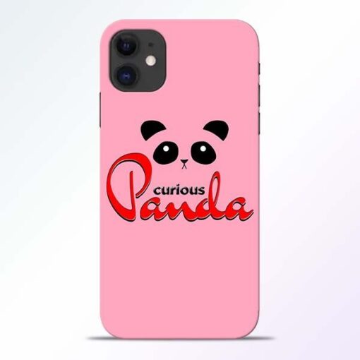 Curious Panda iPhone 11 Mobile Cover
