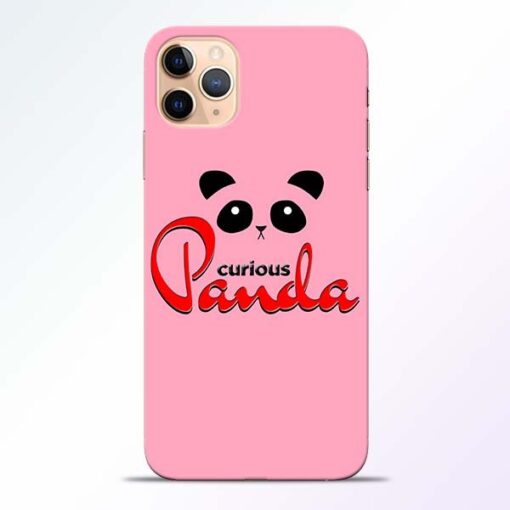 Curious Panda iPhone 11 Pro Mobile Cover