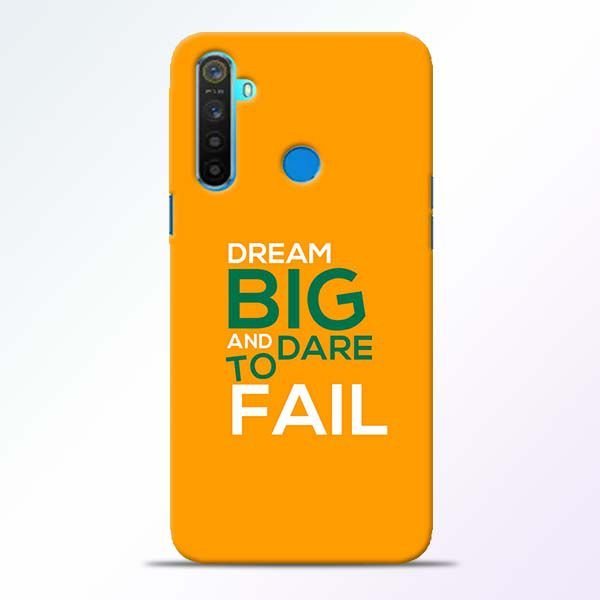 Dare to Fail Realme 5 Mobile Cover 1 Dare to Fail Realme 5 Mobile Cover