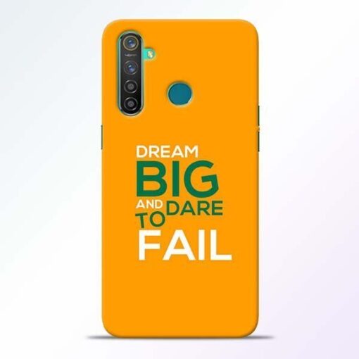 Dare to Fail Realme 5 Pro Mobile Cover