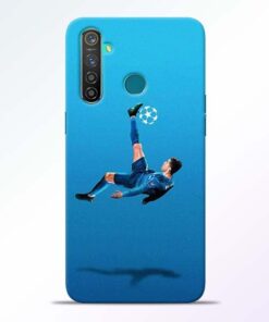 Football Kick RealMe 5 Pro Mobile Cover - CoversGap