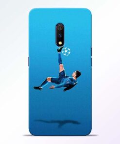 Football Kick RealMe X Mobile Cover - CoversGap