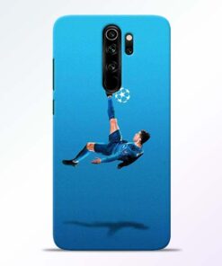 Football Kick Redmi Note 8 Pro Mobile Cover