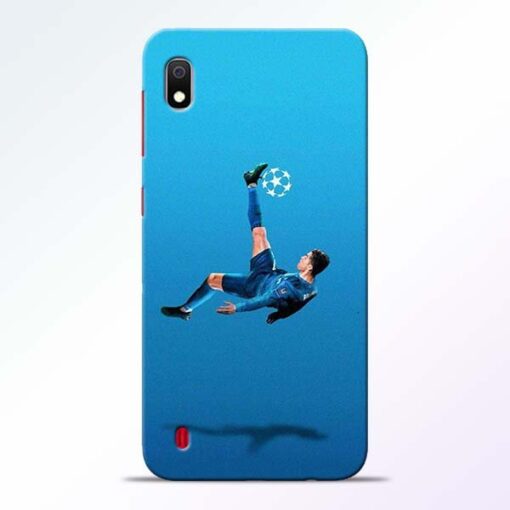 Football Kick Samsung A10 Mobile Cover - CoversGap