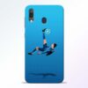 Football Kick Samsung A30 Mobile Cover - CoversGap