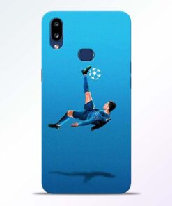 Football Kick Samsung Galaxy A10s Mobile Cover