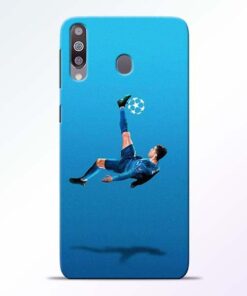 Football Kick Samsung M30 Mobile Cover - CoversGap