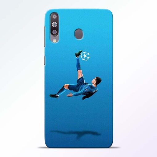 Football Kick Samsung M30 Mobile Cover - CoversGap