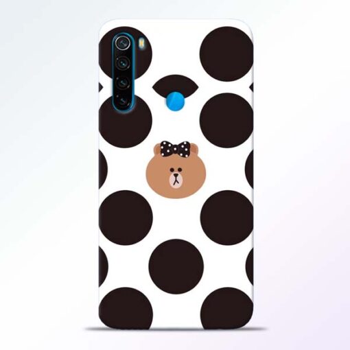 Girl Panda Redmi Note 8 Mobile Cover - CoversGap
