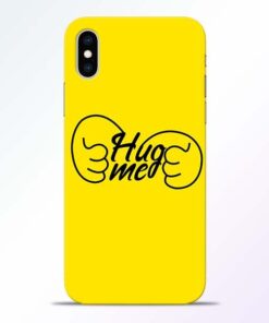 Hug Me Hand iPhone XS Mobile Cover