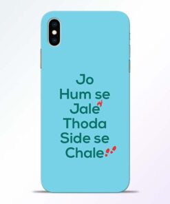 Jo Humse Jale iPhone XS Max Mobile Cover