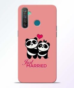 Just Married Realme 5 Pro Mobile Cover