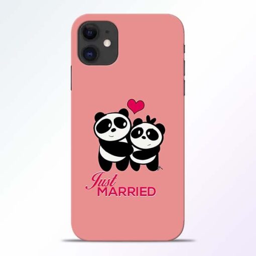 Just Married iPhone 11 Mobile Cover