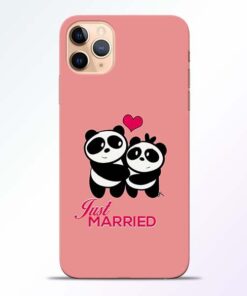 Just Married iPhone 11 Pro Mobile Cover
