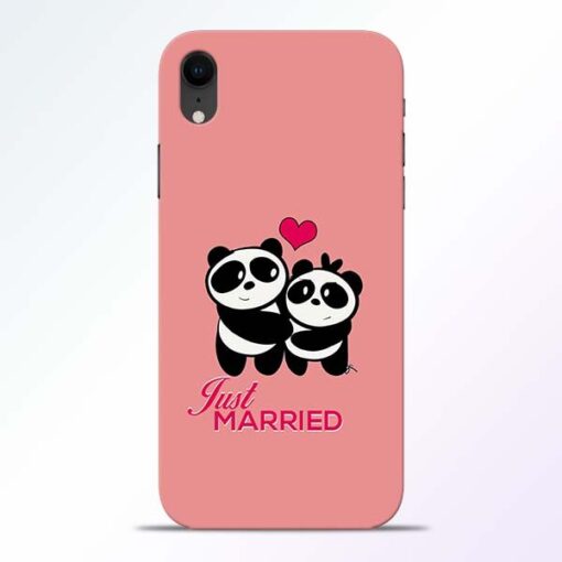 Just Married iPhone XR Mobile Cover