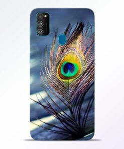 Krishna More Pankh Samsung Galaxy M30s Mobile Cover
