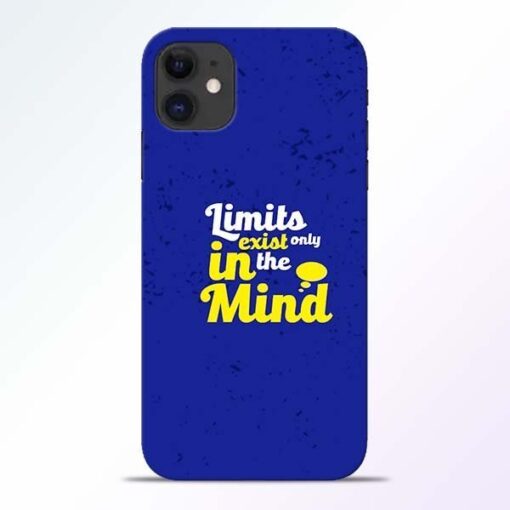 Limits Exist iPhone 11 Mobile Cover