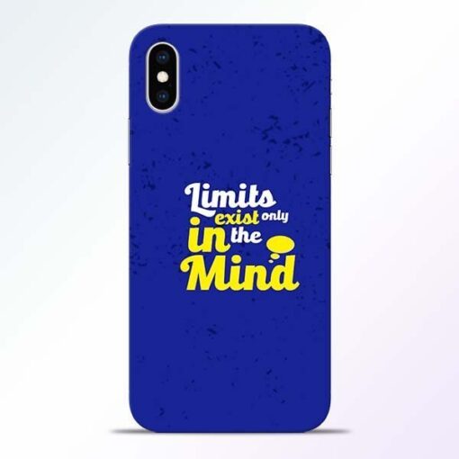 Limits Exist iPhone XS Mobile Cover